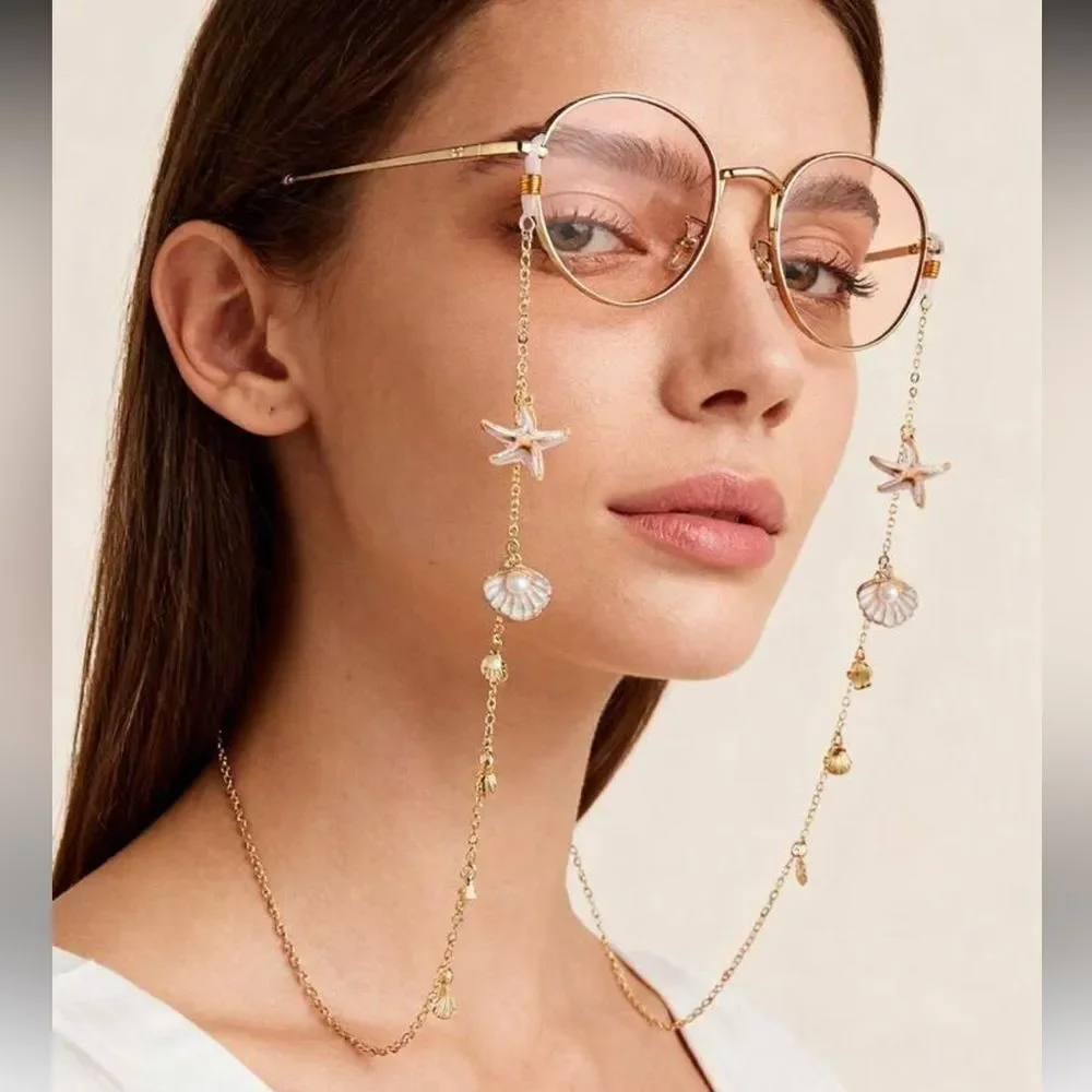 GoldStarfish Sunglass Chain A1650